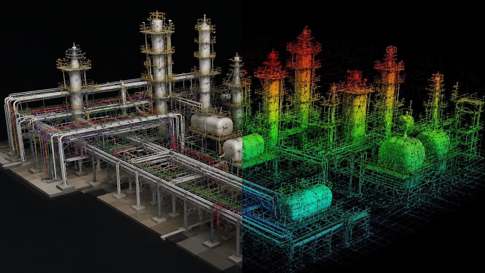 Industrial project visual