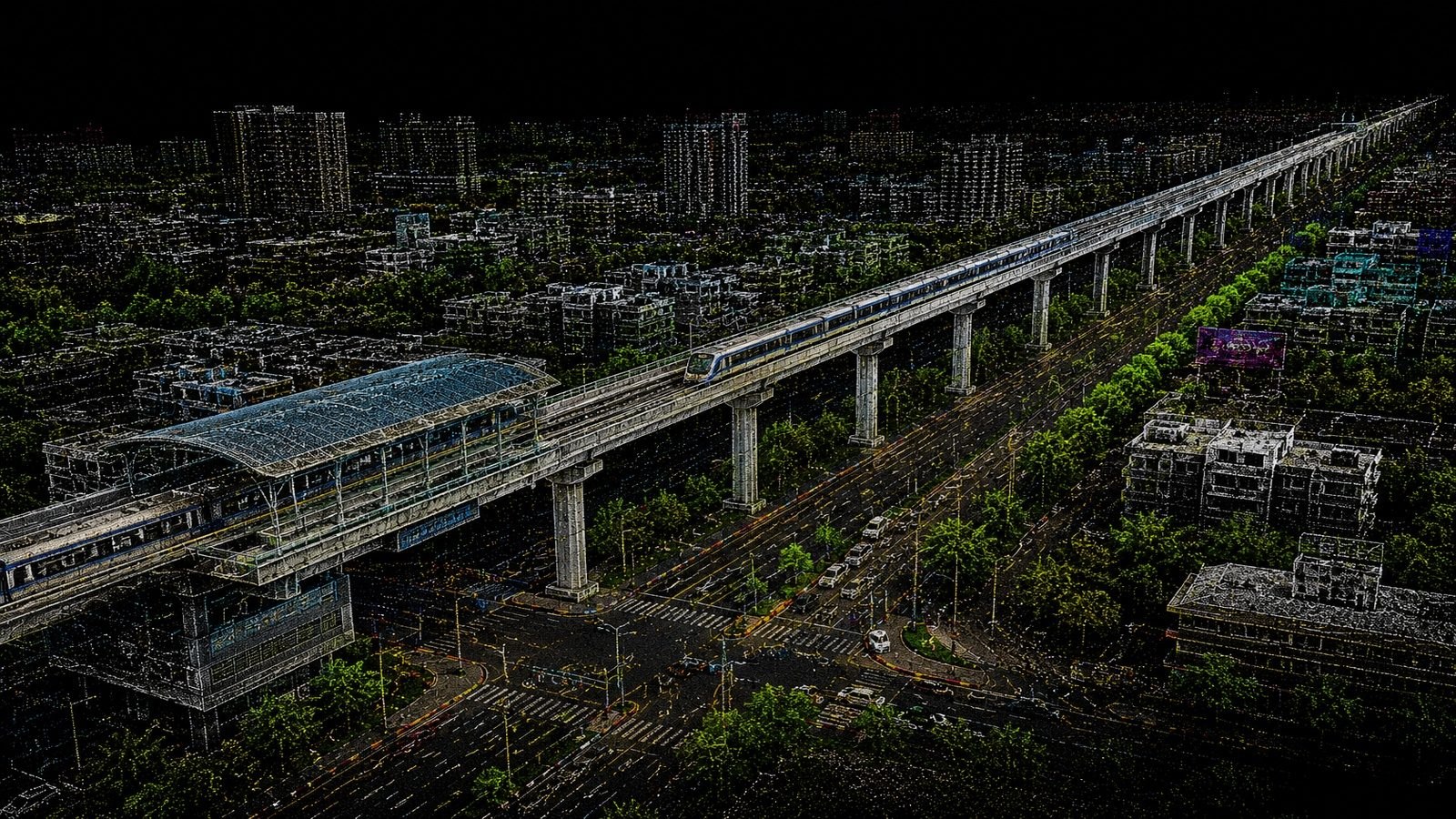Infrastructure project visual